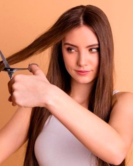 Aplicación para corte de pelo femenino y masculino