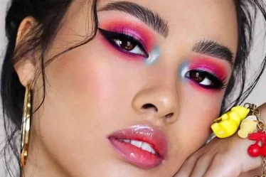 maquillaje colorido