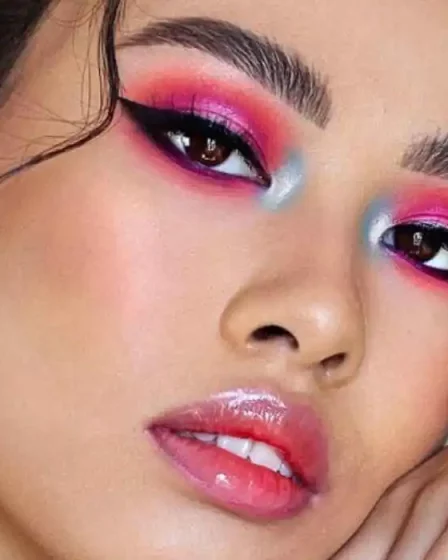 maquillaje colorido