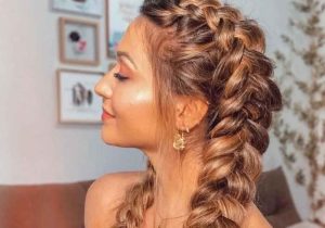 Peinados con trenzas para cabello rizado