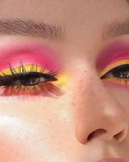 maquillaje colorido