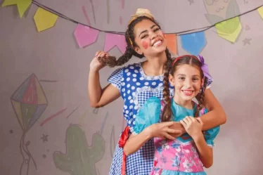 Maquillaje de fiesta junina