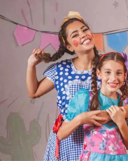 Maquillaje de fiesta junina