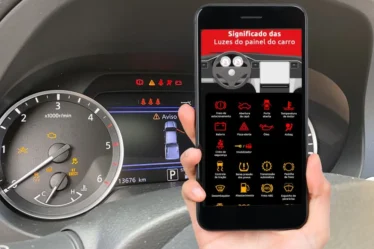 Aplicación para identificar las luces del salpicadero del coche