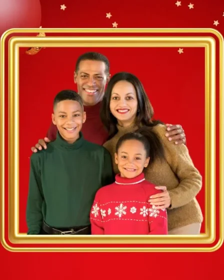 Aplicación para crear tarjetas de Navidad