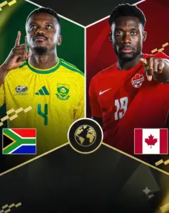 Vea en vivo el partido Sudáfrica vs Canadá